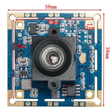 2MP Sony Imx322 Sensor H. 264 Format High-Definition Starlight& Level Low Illumination USB CCTV Camera Module