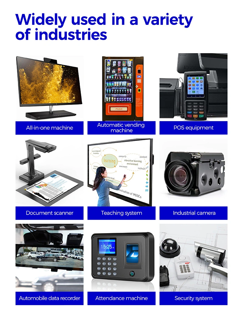 High Quality 16MP Imx298 CMOS Image Sensor USB Document Scanner Camera Module with Distortionless Lens