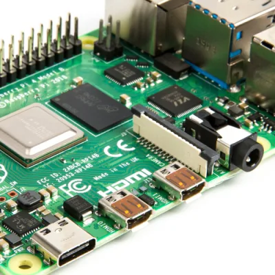 Vente chaude d'origine Raspberry Pi 4 RAM 4 Go Broadcom Bcm2711 fabriqué au Royaume-Uni