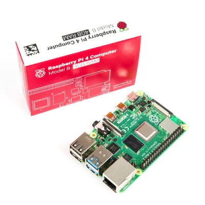 2022 Nouveau Raspberry Pi 4 modèle B avec bras quadricœur 64 bits 1,5 GHz